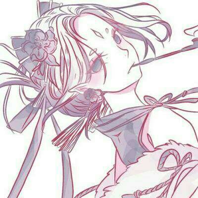 9张清新软萌手绘女生头像 淡雅治愈感拉满