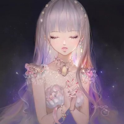 26张高清简约款！适合当微信头像的手绘女生头像合集