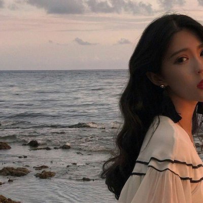 20张高清海边女生头像 适合当微信头像的氛围感美图