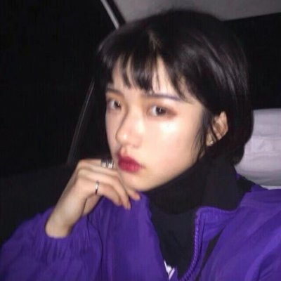13张超好看的紫色系女生头像合集