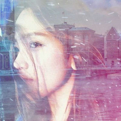 23张高清唯美重影女生头像 透明感双重影头像图