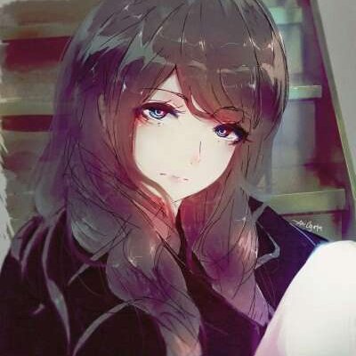 32张高清暗黑系高冷动漫女生头像合集