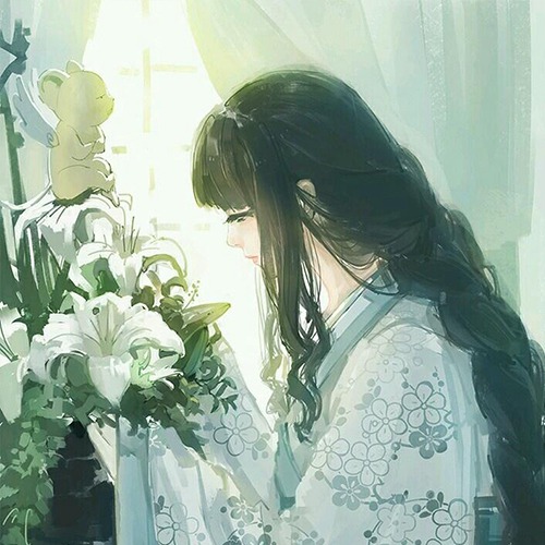 8张氛围感拉满的唯美梦幻动漫少女头像