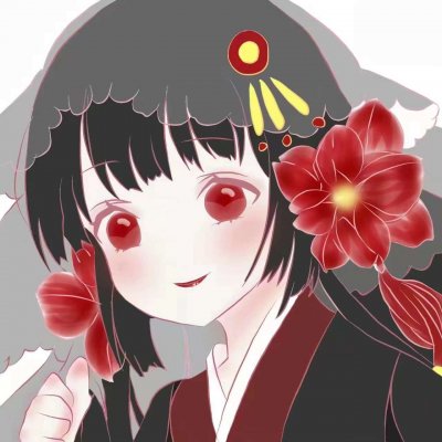 13张高清二次元黑化病娇少女头像 氛围感拉满