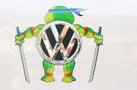 车标恶搞表情包太有意思了！以后买车可以这么玩