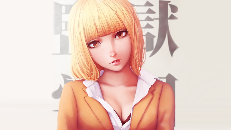 动漫里的高颜值女生壁纸合集