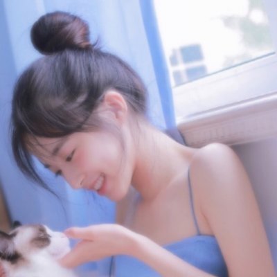 34张高清清新微笑女生头像 氛围感拉满的治愈系头像合集
