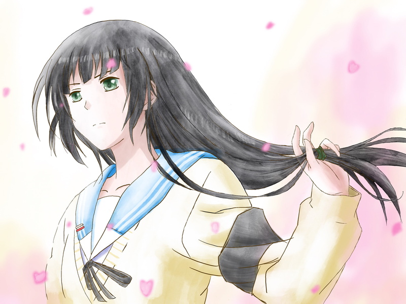 这款《ReLIFE》2K壁纸太绝了！女主茅野知津留超好看