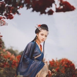 单张古韵佳人风格头像分享