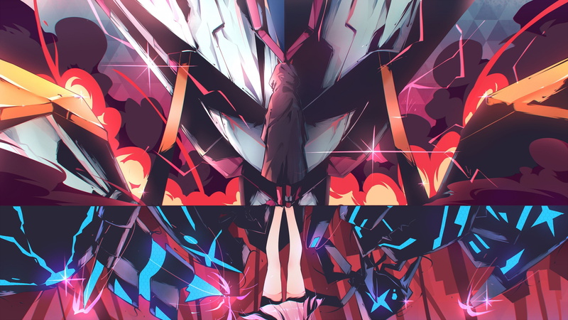《DARLING in the FRANXX》4K高清壁纸合集 零二与标志性机甲登场