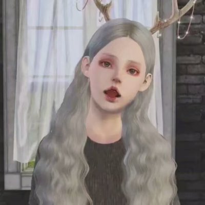 12张高清黑暗系女生动漫头像 氛围感拉满