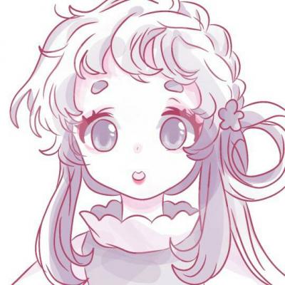 10张超萌女生手绘漫画头像 可爱感拉满