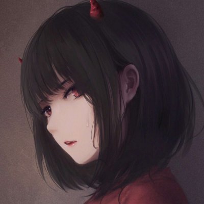 22张高清二次元小恶魔女生头像 适合当QQ头像的动漫风格图