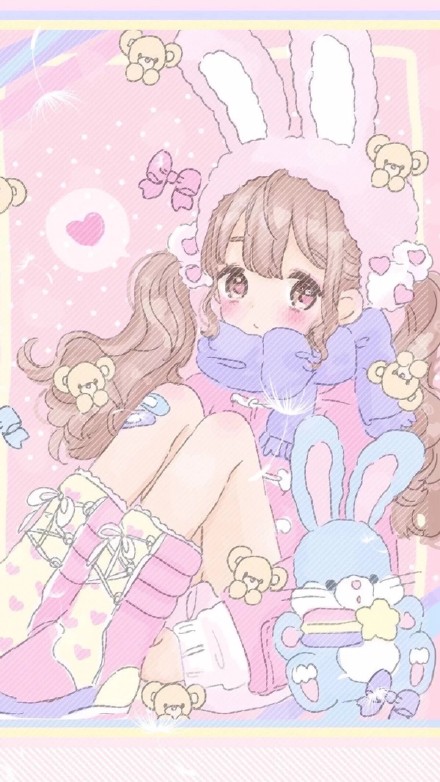 戳中少女心！一组氛围感满满的朦胧壁纸