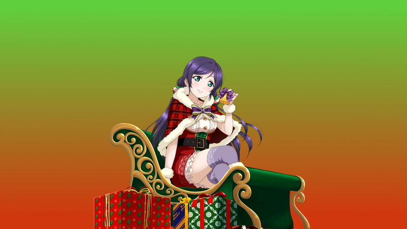 《LoveLive!》圣诞款东条希高清壁纸合集