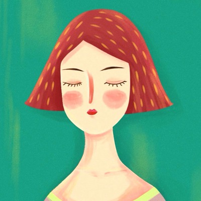 8张高清好看的文艺风女生漫画头像合集