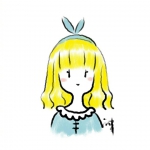 # 8张超萌卡通小女孩QQ头像 高清可爱款来啦