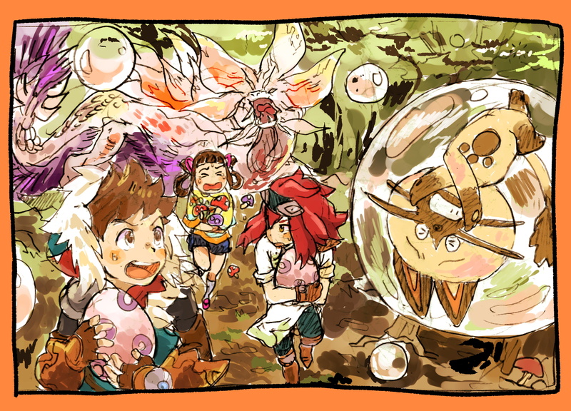 《怪物猎人物语 RIDE ON》角色高清壁纸合集