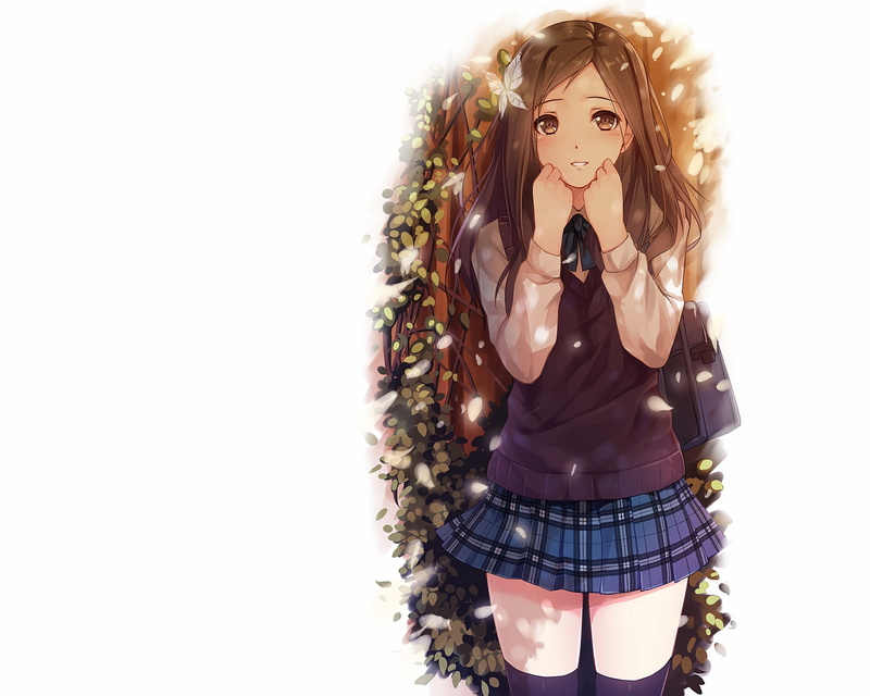 画师Caidychen笔下的女高中生壁纸合集