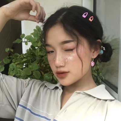 32张高清浅绿色森系女生头像 氛围感拉满