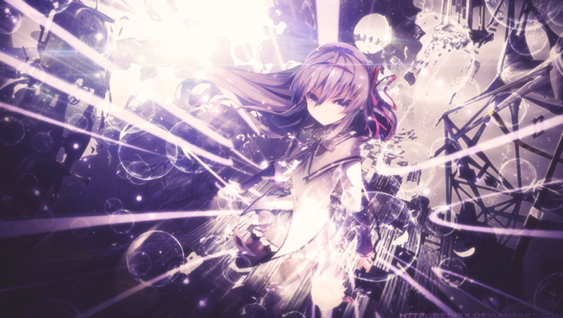 720P高清动漫壁纸 魔法少女小圆系列