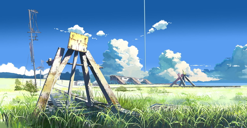 《云之彼端，约定的地方》动漫720P高清壁纸