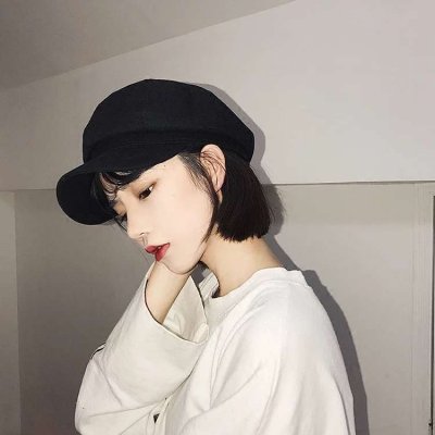 22张女生帽子控微信头像 高清又时尚