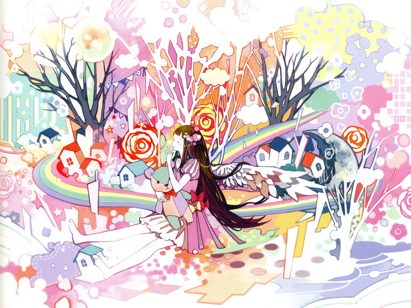 年起官方动画原画集  pixiv画师创作的少女主题高清壁纸