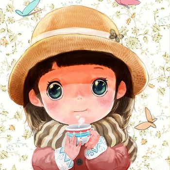 # 9张高清唯美女生漫画头像 适合用作微信头像