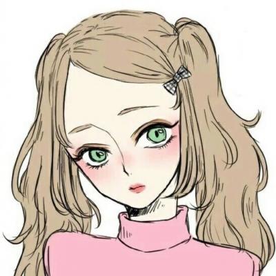 24张简约气质款女生手绘头像 适配微信头像高清素材