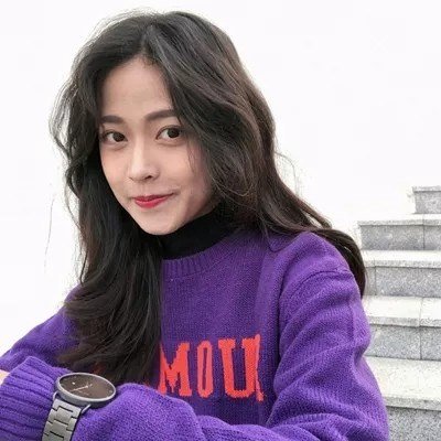 16张高清紫色系清纯女生头像 氛围感拉满