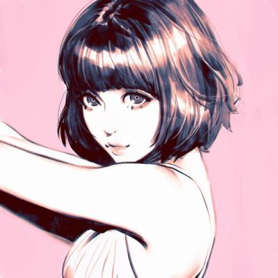20张高清冷酷短发动漫女生头像 超飒的女生动漫头像合集