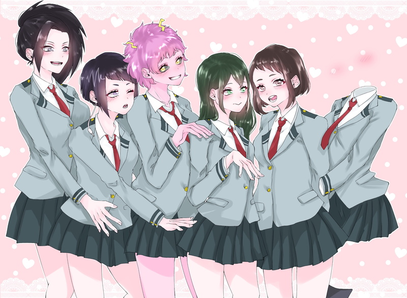 我的英雄学院女角色高清壁纸合集