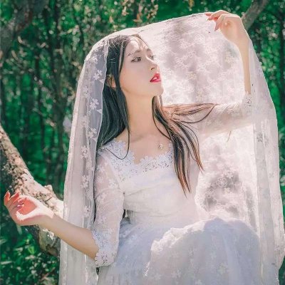 28张白裙女生唯美微信头像 高清好看直接用