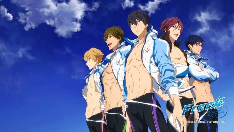 《Free!男子游泳部》高清壁纸合集 七濑遥橘真琴叶月渚龙崎怜松冈凛