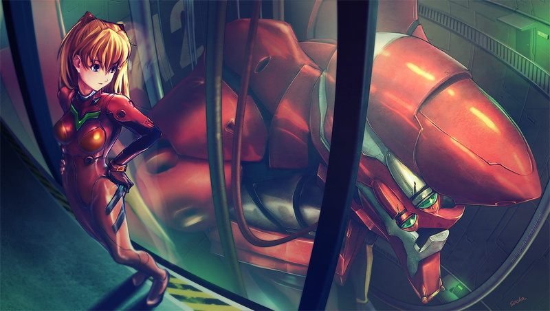 《新世纪福音战士明日香绝美壁纸合集 720P高清壁纸》