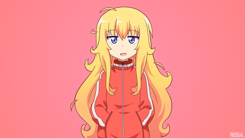 《珈百璃的堕落》动漫少女棚拍壁纸 粉系氛围感拉满