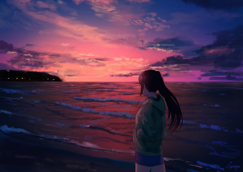 LoveLive!Sunshine!!松浦果南1080P高清动漫壁纸