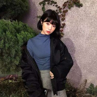 16张高清短发潮流女生QQ头像 氛围感拉满