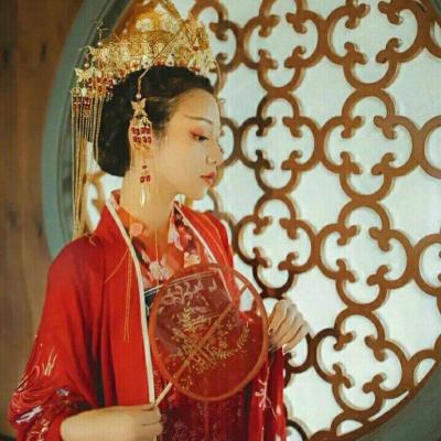 古风红嫁衣女生头像来啦！19张高清唯美红妆美人图合集