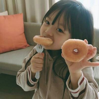 15张高清可爱女萌娃头像 软乎乎的小女生头像合集