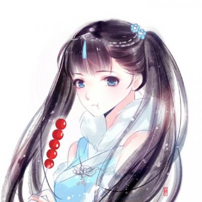 18张高清古风文艺女生动漫头像 氛围感拉满