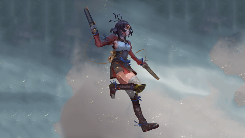 《甲铁城的卡巴内瑞》高清壁纸合集 1080P无码动漫少女美图