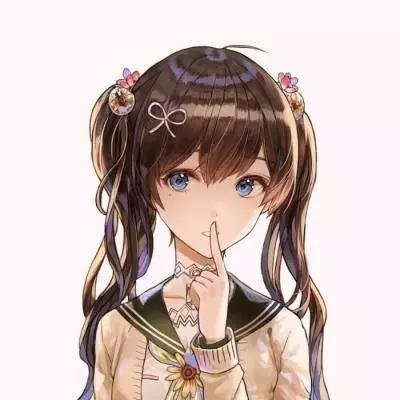 三人份动漫闺蜜头像来啦！高清无水印共15张，每一张都是分开设计的专属闺蜜头像