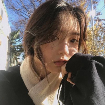 36张高清小清新浅蓝色女生头像合集