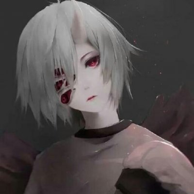 32张高清暗黑系高冷动漫女生头像合集