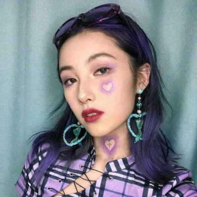 霸气又带感！14张高清坏女孩风格QQ女生头像合集