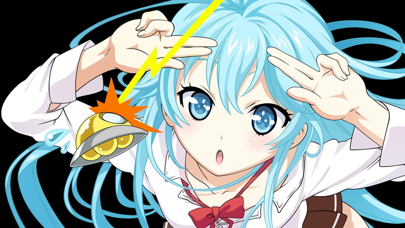 1080P高清动漫壁纸 电波女与青春男藤和艾利欧特辑