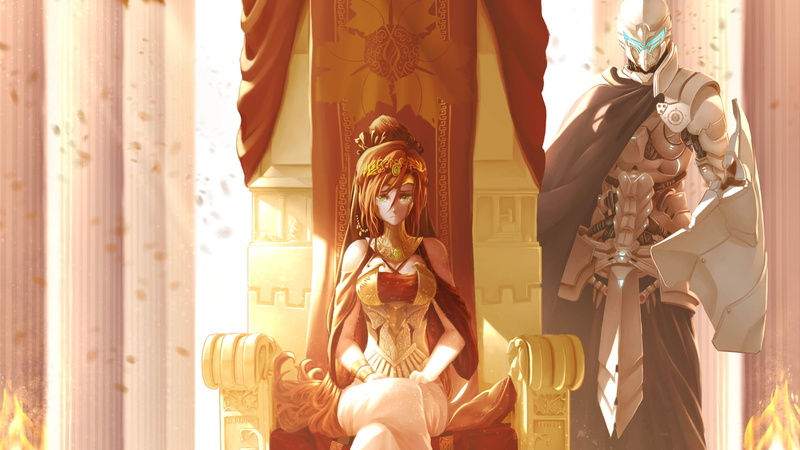 RWBY角色皮拉·尼可丝雕像壁纸合集