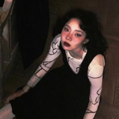 19张高清颓废感非主流女生QQ头像合集